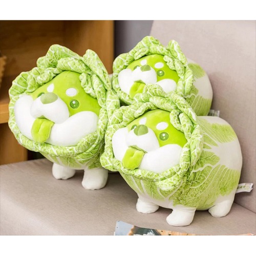 [22년 04월 발매] DODOWO 잘자요 야채요정 시리즈 인형 배추개 (1종 선택)